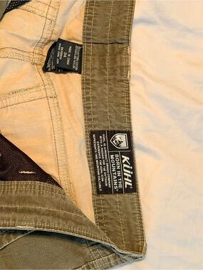 Kuhl Men's Olive Cargo Shorts